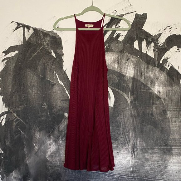 Silence + Noise | Urban Outfitters | Trapeze Dress | Red | Small - Picture 1 of 8